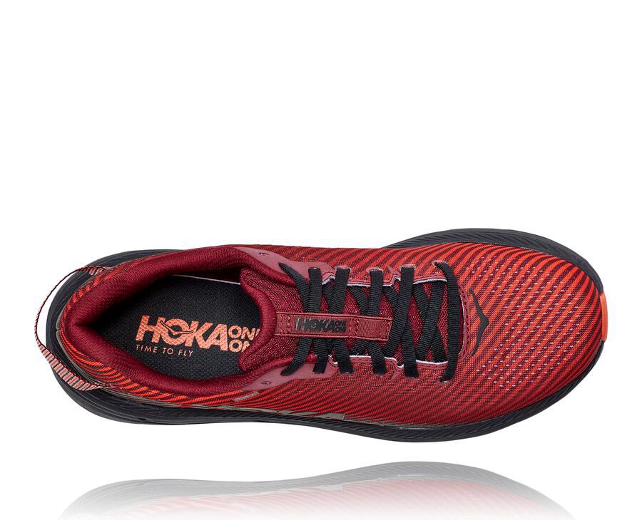 Hoka One One Rincon 2 Löparskor Herr - Röda - LTAOQ-9570